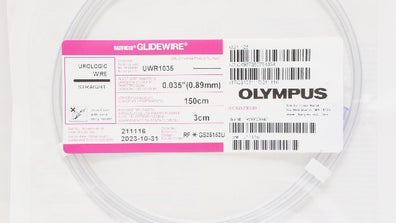 Terumo GS35153U Radifocus Glidewire Urologic Wire Straight 0.035inch x 150 x 3cm